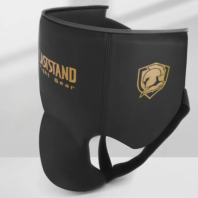 Black Thicken Adult Male Crotch Guard Taekwondo MMA Groin Protector Kick Boxing