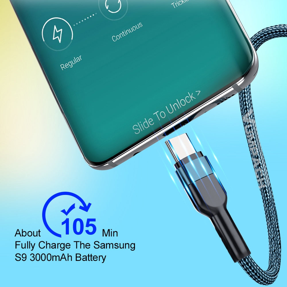 Fast Charging Data Cord USB to Type-C