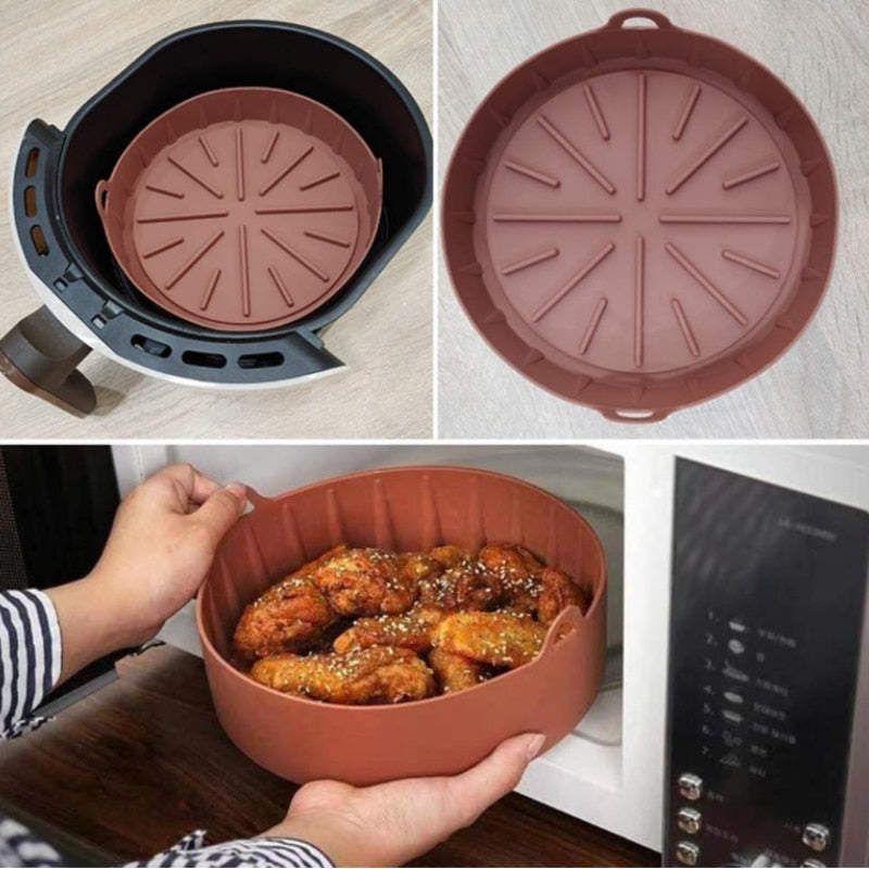 Silicone Pot for Air fryer/Microwave/Oven