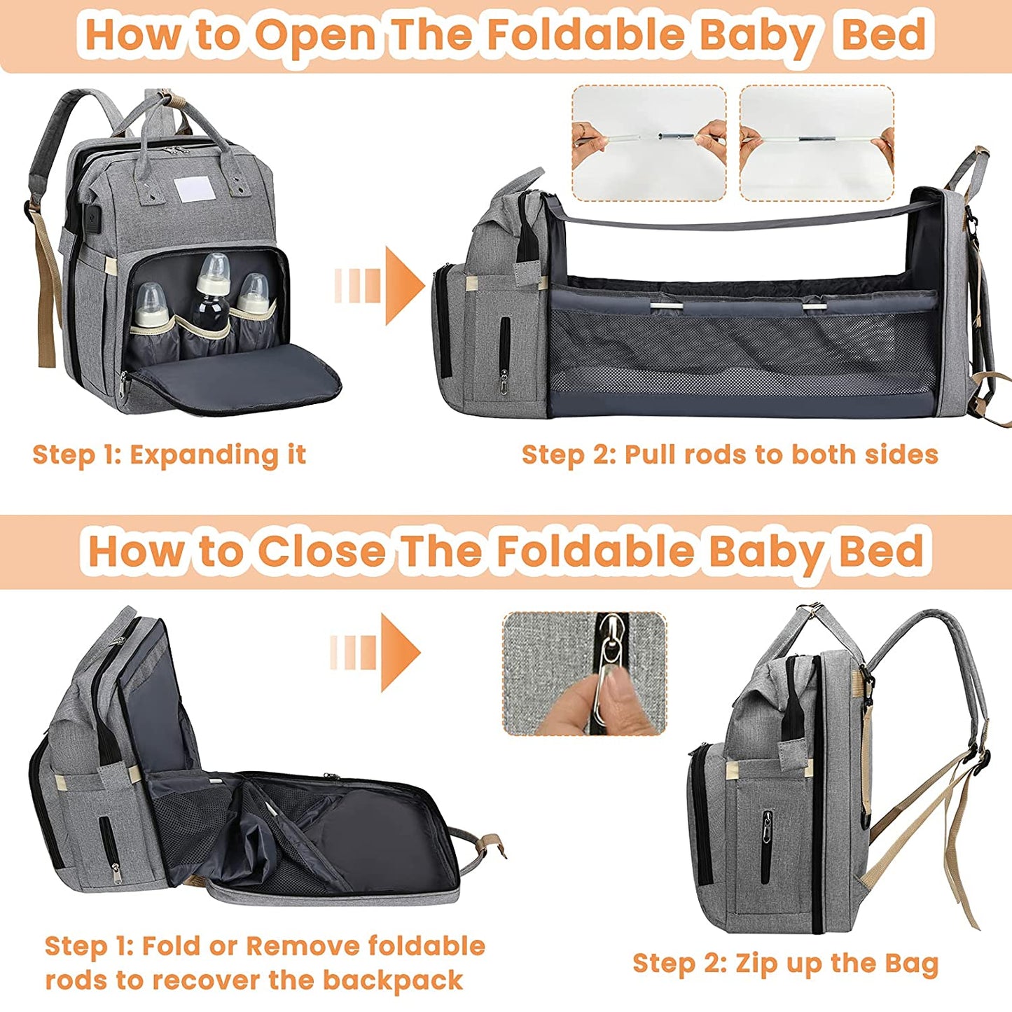 Baby Nappy Changing Bag