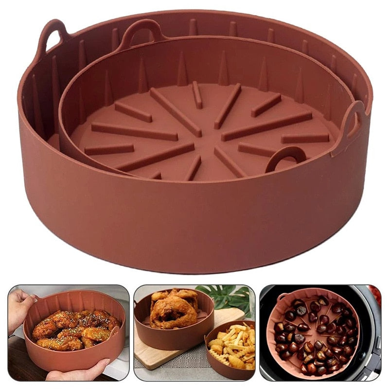 Silicone Pot for Air fryer/Microwave/Oven